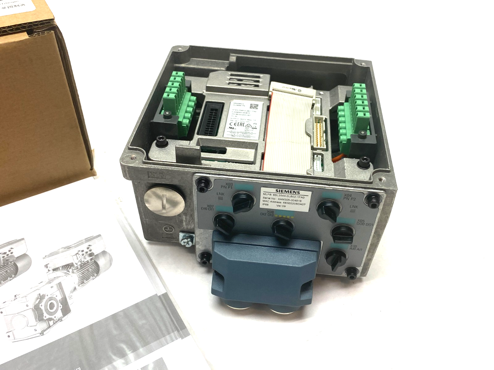 Siemens 6SL3544-0LB02-1FA0 SINAMICS CU240M PN Control Unit G110M - Maverick Industrial Sales