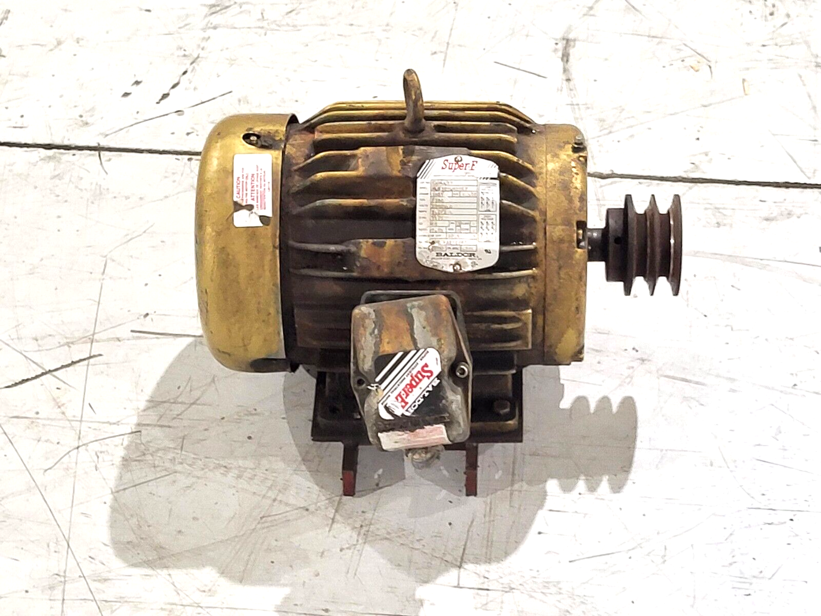 Baldor-Reliance EM3667T Super-E Motor 1.5HP 1170RPM 3PH 60HZ 182T 0630M Ser. F - Maverick Industrial Sales