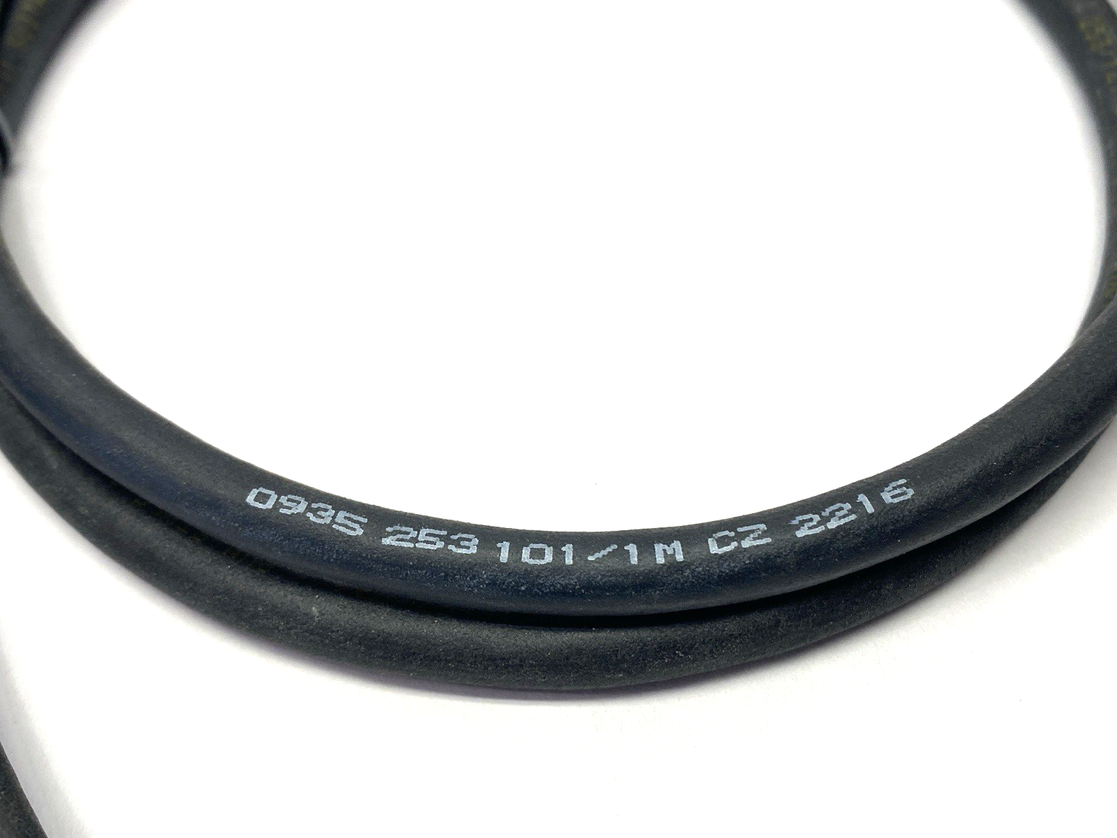 0935 253 103/1M Double Ended Cordset w/ 7/8" Male 5-Pole to M12 Female Connector - Maverick Industrial Sales