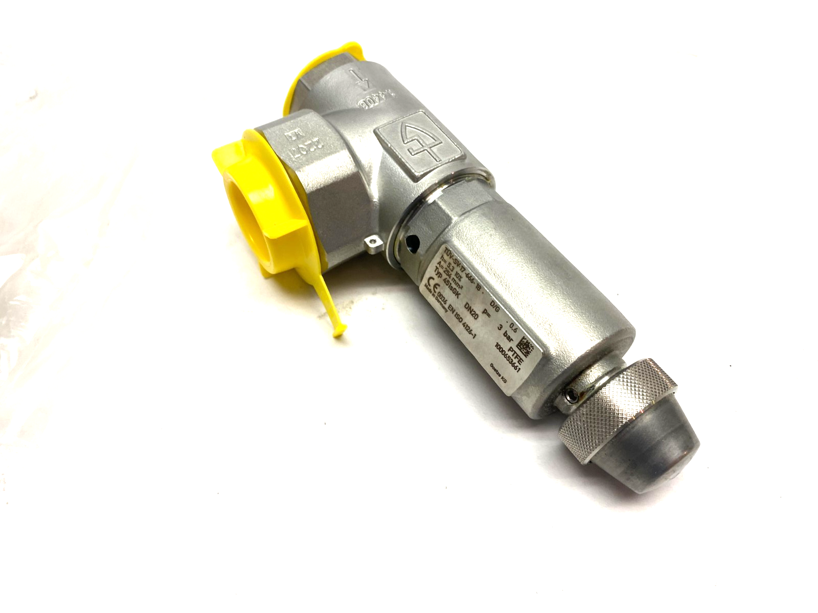 Goetze Armaturen 451sGK-20-f/f-20/32-PTFE Safety Valve 3bar DN20 - Maverick Industrial Sales