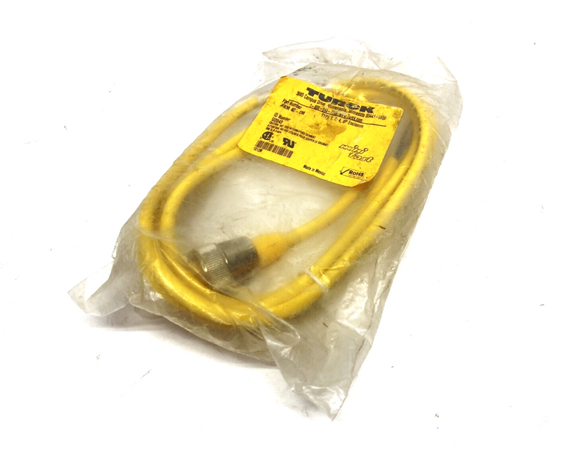 Turck RKM 40-2M Actuator & Sensor Cable 7/8" Female 4-Pin 2m, U2043 - Maverick Industrial Sales