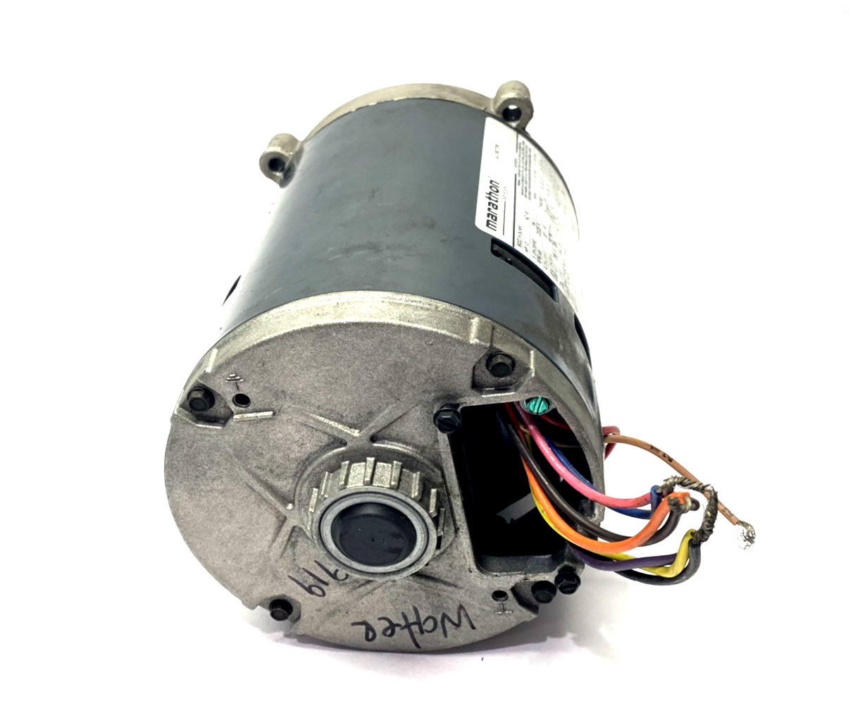 Marathon 5K36JN56 Pump Motor 1/2HP 208-230/460V 3PH, Code M, 3450rpm, K217 - Used - Maverick Industrial Sales