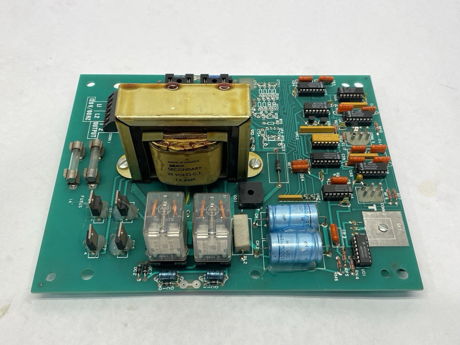 Spectra Control 500-CB Power Supply Chassis DPPE CEH 1986 - Maverick Industrial Sales