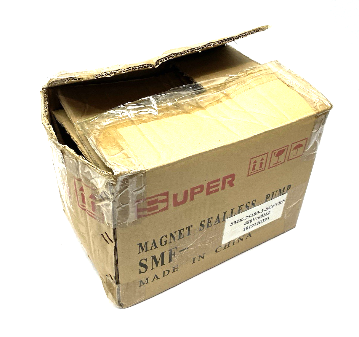 SMK-25180-3-SC6VRN | Super Pump Chemical Pump, Magnet Seal-Less - New – Open box - Maverick Industrial Sales