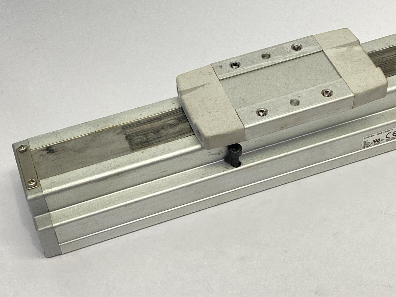 SMC LEFS32A-300B-S5CP17 Ball Screw Drive Slider Actuator 300mm Stroke - Maverick Industrial Sales