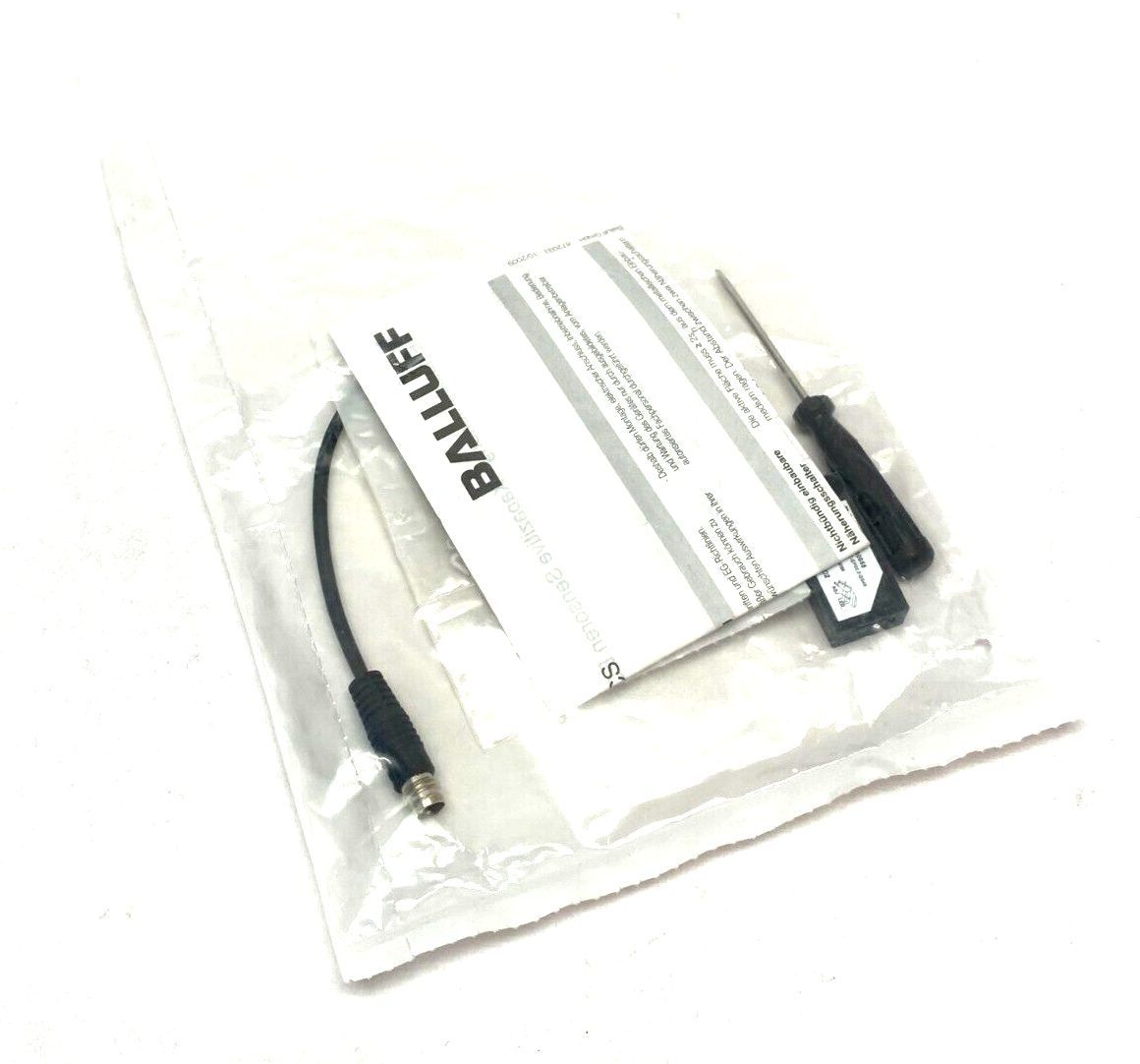 Balluff BCS0055 Flush Capacitive Proximity Sensor BCS R08RR01-PSM80C-EP00,2-GS49 - Maverick Industrial Sales
