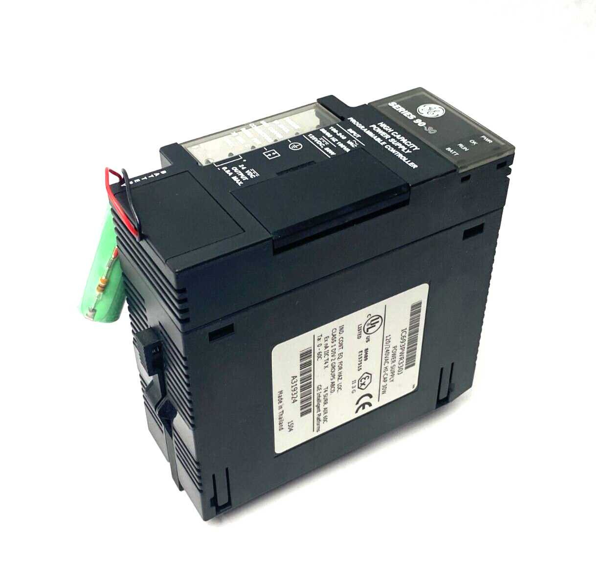 GE Fanuc IC693PWR330J High Capacity Power Supply PC w/ Battery - Maverick Industrial Sales