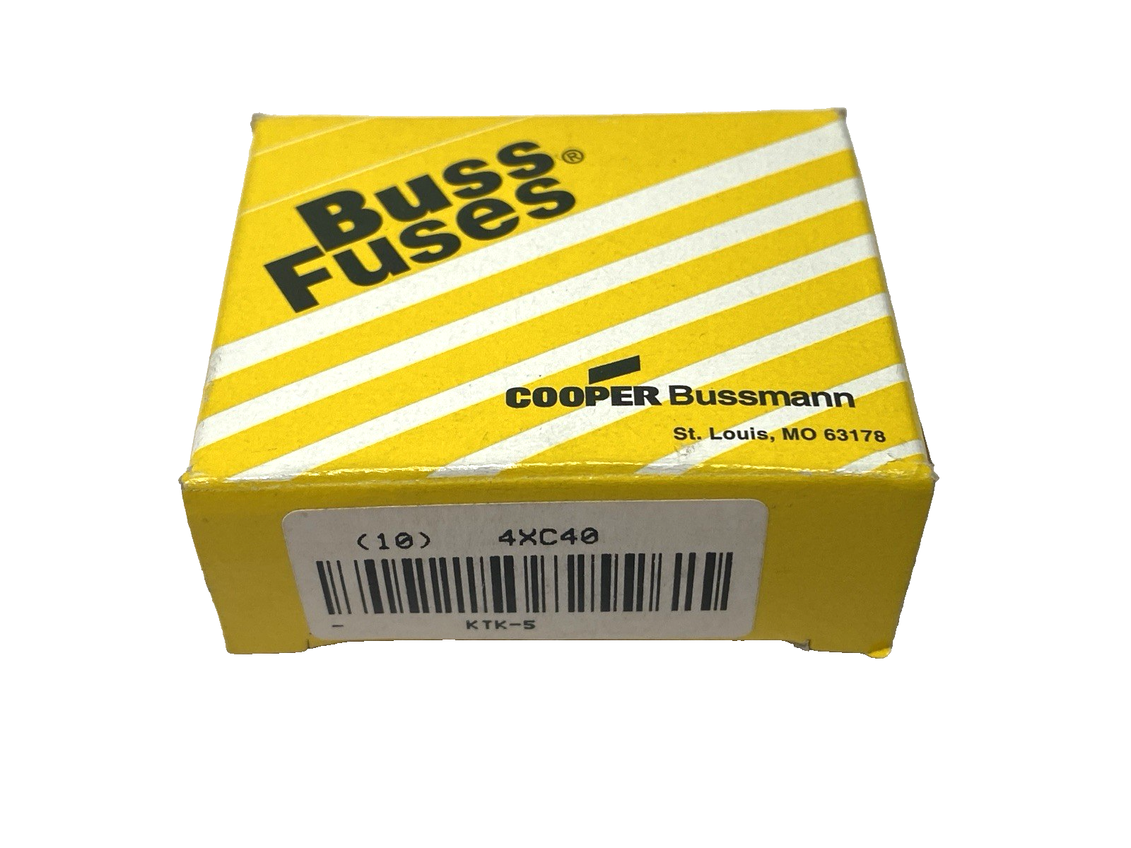 Cooper Bussmann KTK-5 Fast Acting Limitron Fuse 600V 5A BOX OF 10 - Maverick Industrial Sales