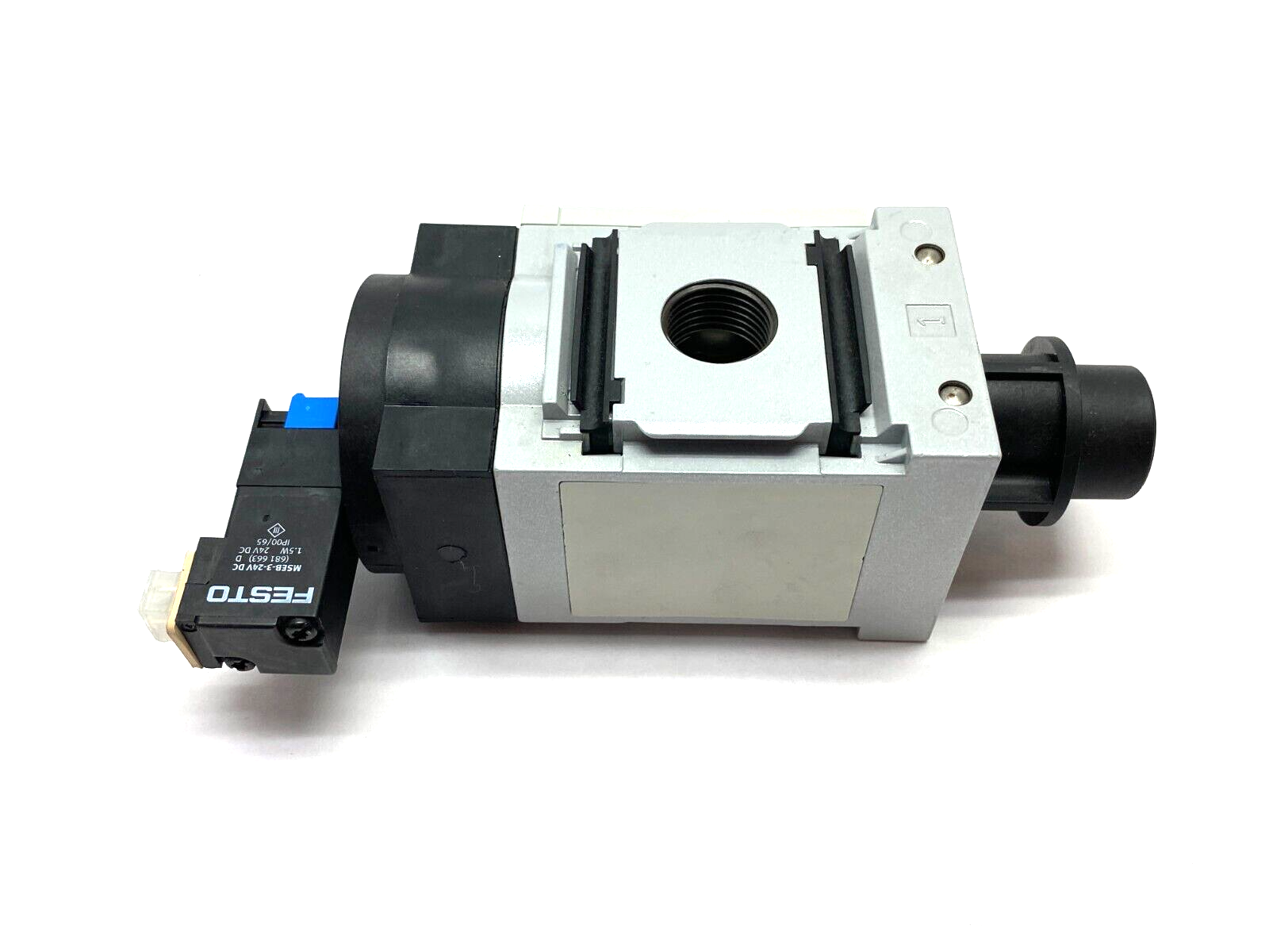 Festo MS6-EE-1/2-V24-SA Solenoid Actuated On/Off Valve 558326 - Maverick Industrial Sales