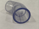 Spears 9161K74 Clear PVC Pipe Fitting, 45 Degree Elbow 3/4" Socket 417-007 RC3T3 - Maverick Industrial Sales