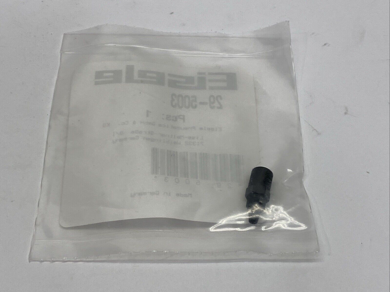 Eisele 29-5003 Straight Male Stud Coupling M5 Thread 5/3 Tube - Maverick Industrial Sales