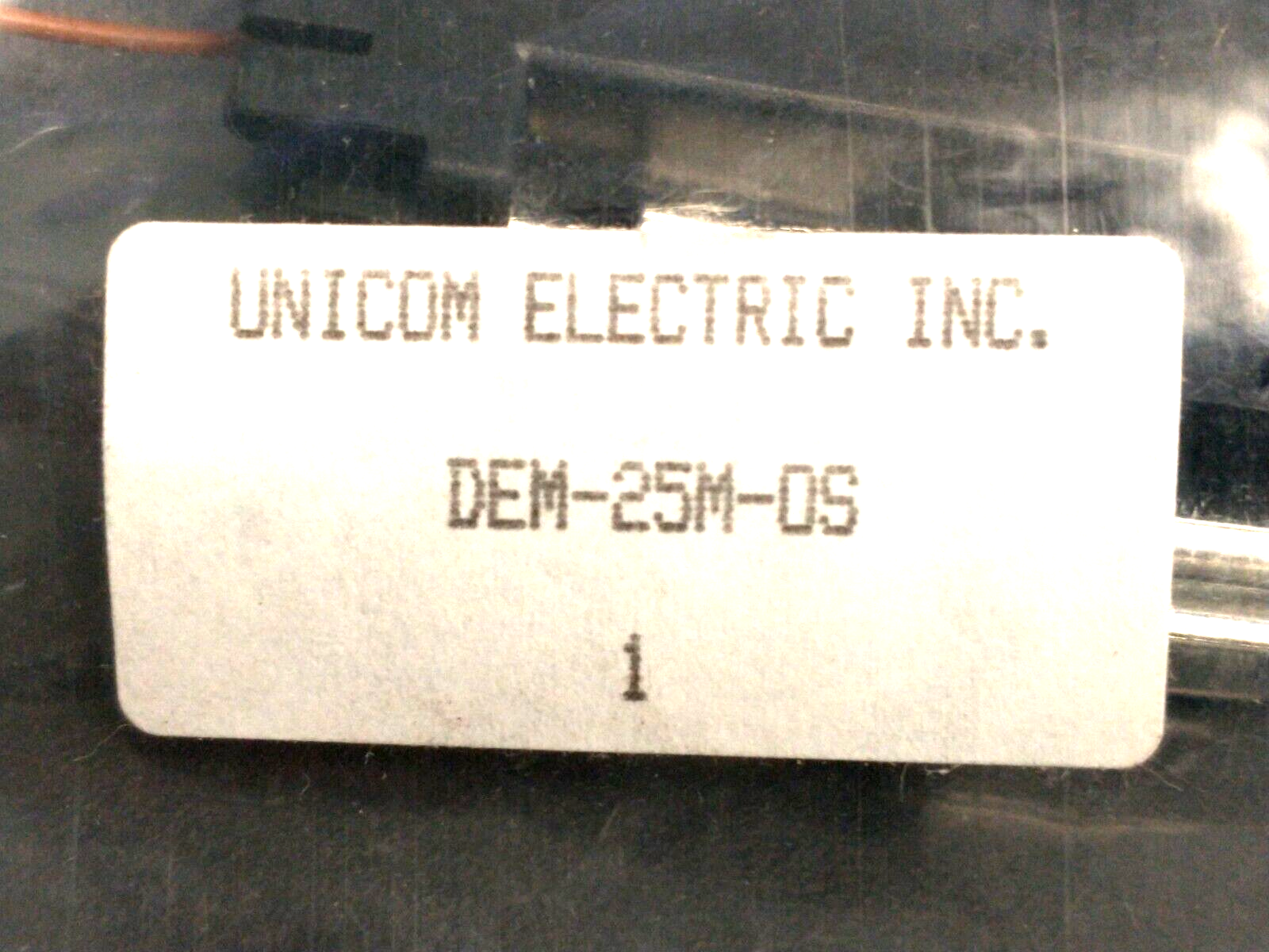 Unicom Electric DEM-25M-0S RJ25 To DE-9 9-Pin Connector LOT OF 8 - Maverick Industrial Sales