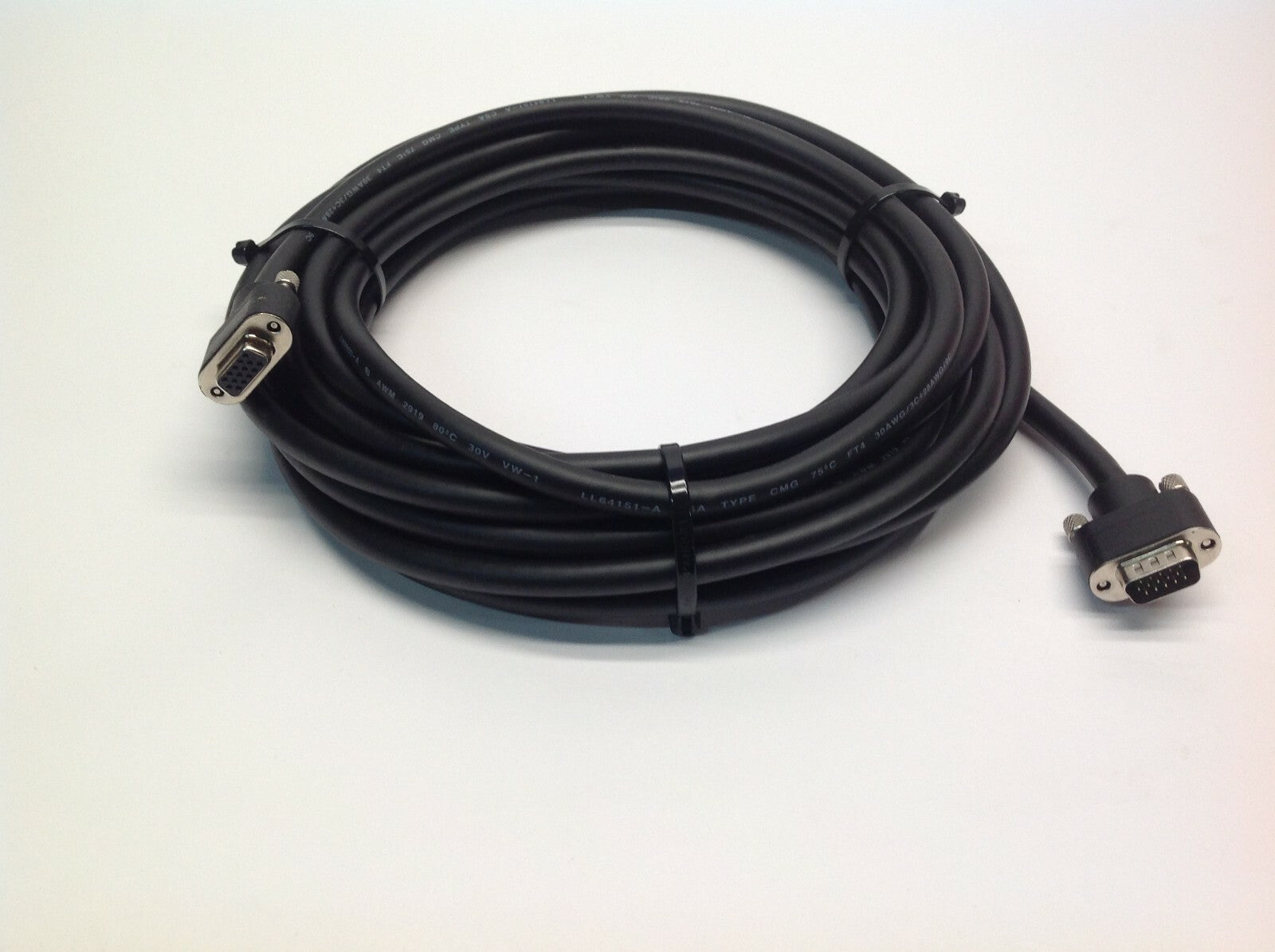 C2G HD15M/F Legrand 25 FT CMG Rounded QXGA Cable 50240 - Maverick Industrial Sales