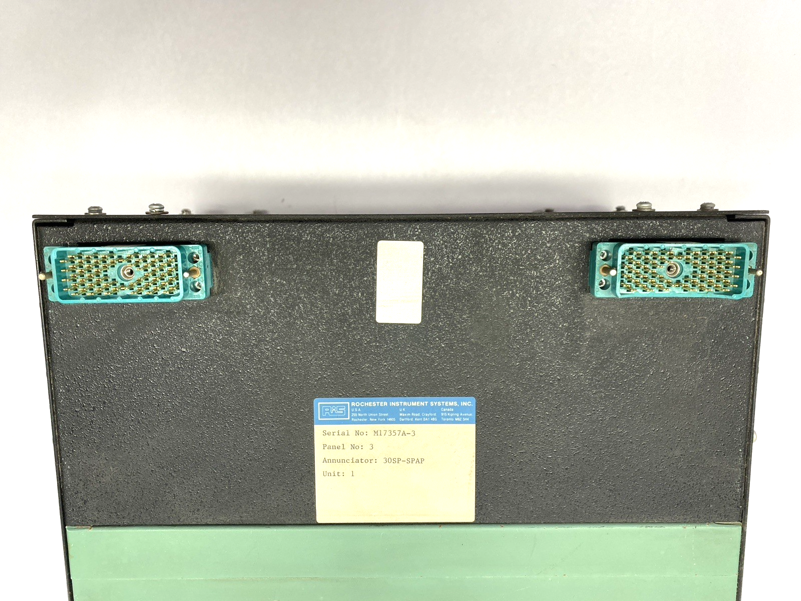 30SP-SPAP | Rochester Instrument Systems CNTMT Spray Annunciator - Used - Maverick Industrial Sales