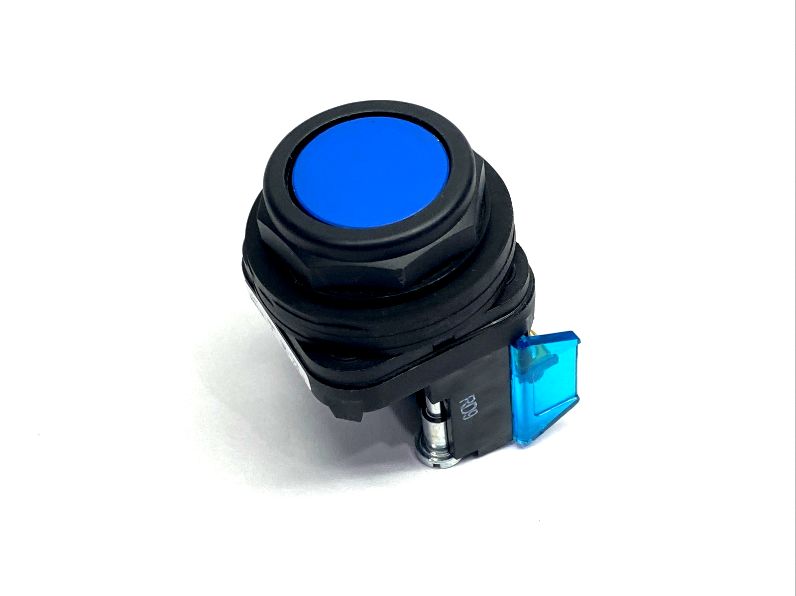 Allen Bradley 800H-AR7A 30mm Momentary Pushbutton, Blue, 1NO 1NC - Maverick Industrial Sales