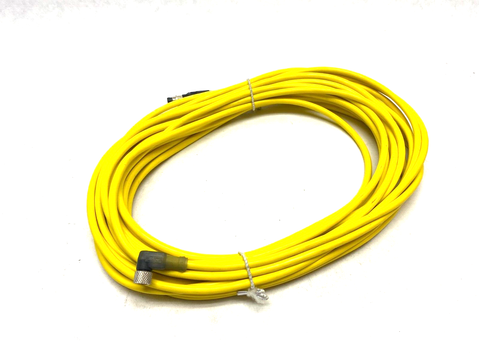 Lumberg RKMWV 3-593/10M Single End Cordset M8 Angled 3-Pin to Straight 3-Pin - Maverick Industrial Sales