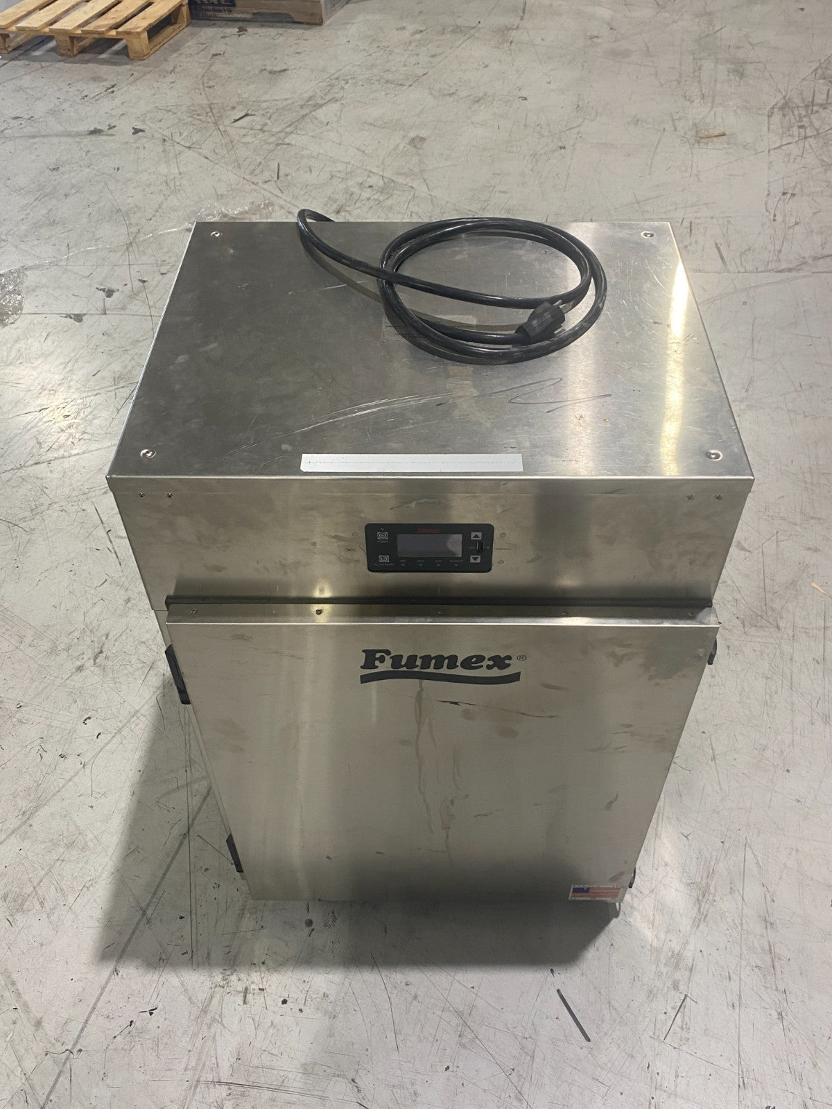 Fumex GS3-500 Air Filtration Fume Extractor Unit USED FILTERS, MISSING ONE WHEEL - Maverick Industrial Sales