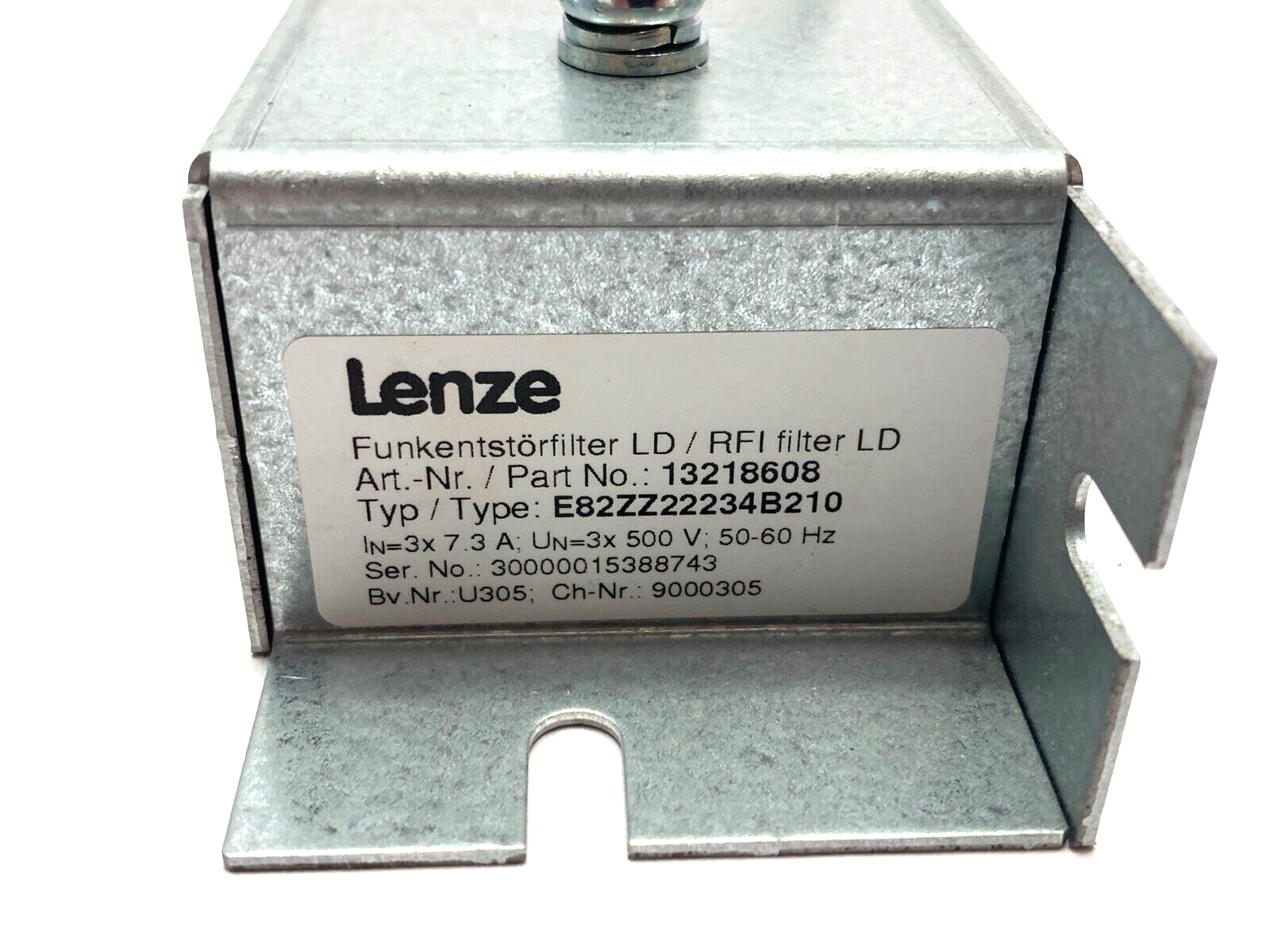 Lenze E82ZZ22234B210 Power Conditioner Filter 3-Phase 500V 7.3A 13218608 - Maverick Industrial Sales