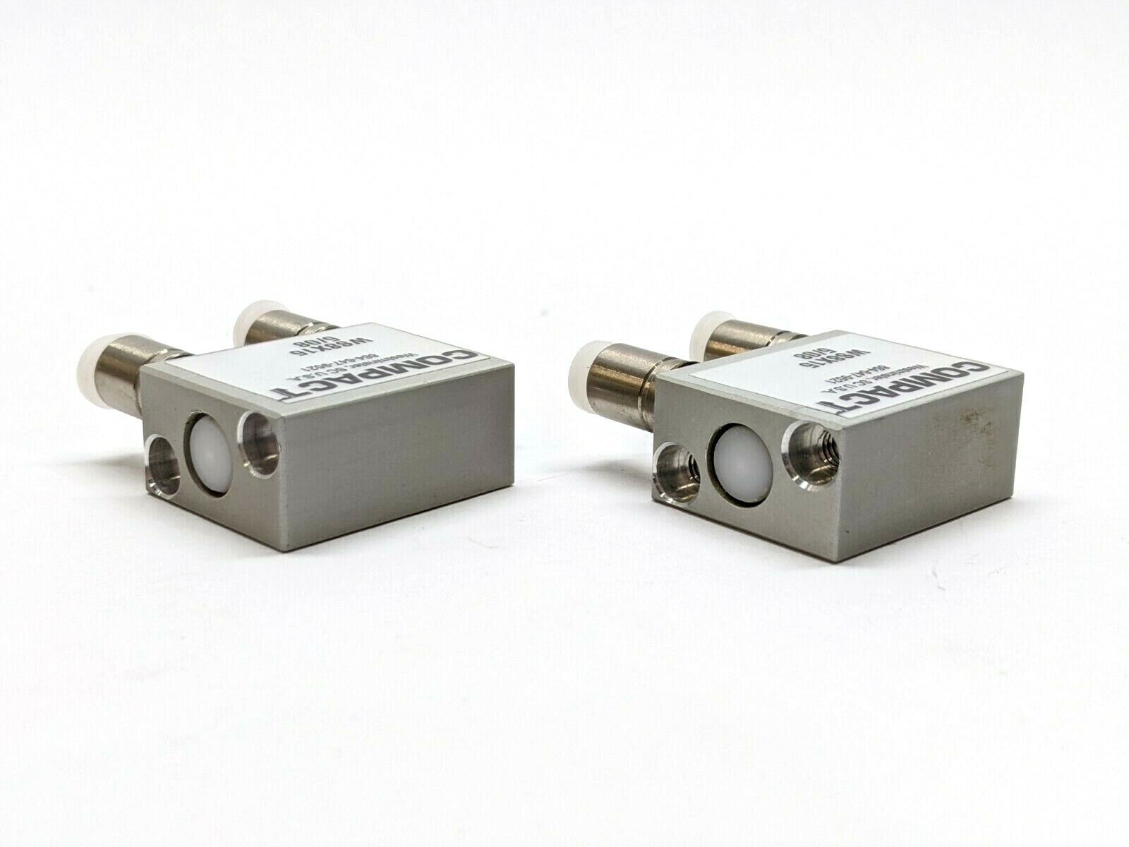 Compact WS8x15 Pneumatic Cylinder 8mm Bore 15mm Stroke LOT OF 2 - Maverick Industrial Sales