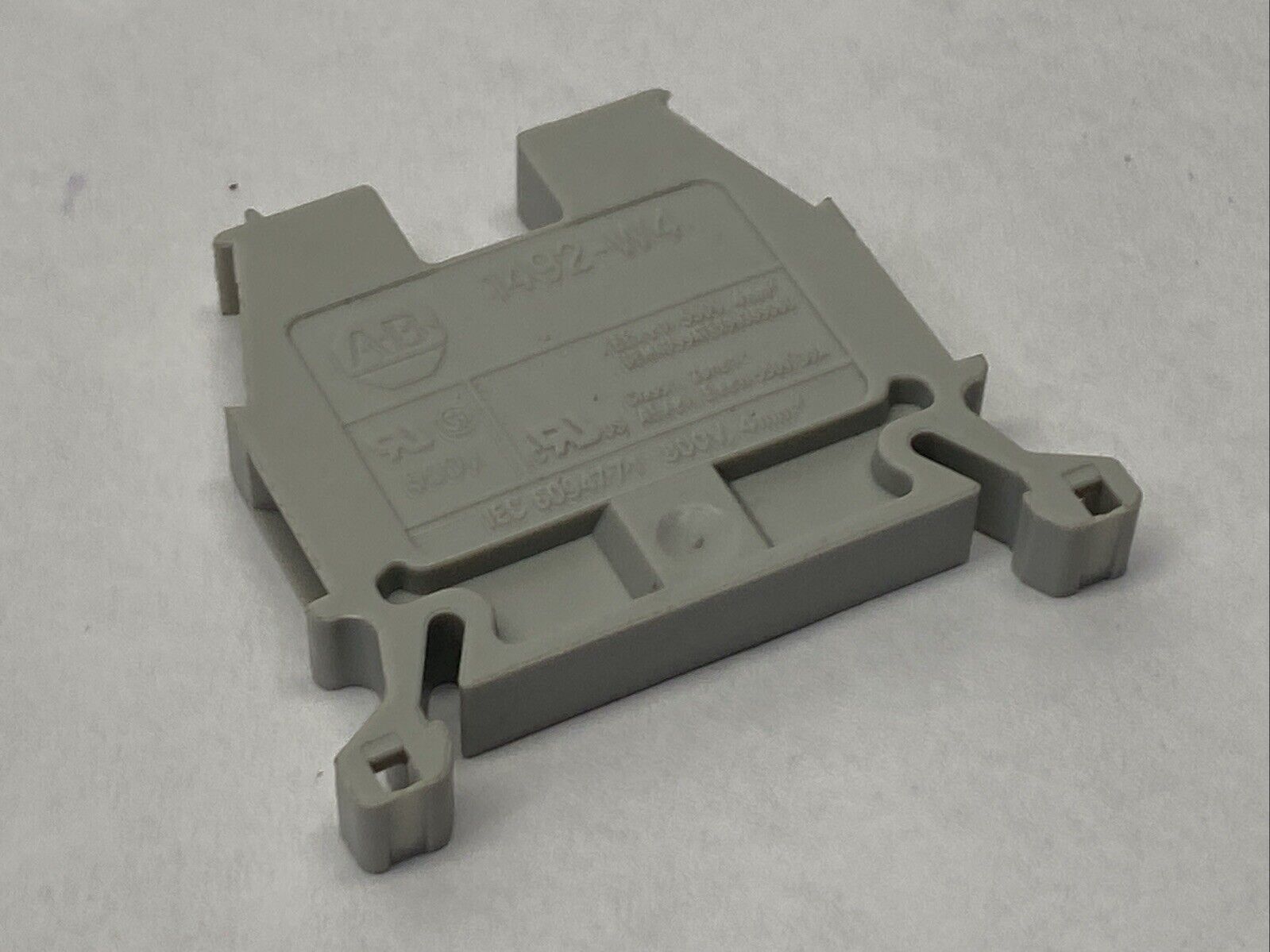 Allen Bradley 1492-W4 Terminal Blocks 30A 600VAC/DC Gray 4mm LOT OF 10 - Maverick Industrial Sales