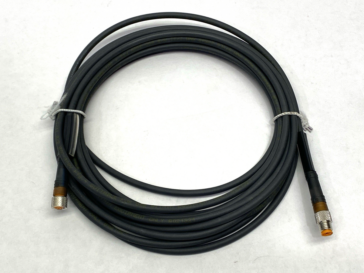 RSMV 4-RKMV 4-225/5M | Lumberg RSMV 4-RKMV 4-225/5 M Cordset M8 4-Pin Male To Female 5m 54625 - New – Open box - Maverick Industrial Sales