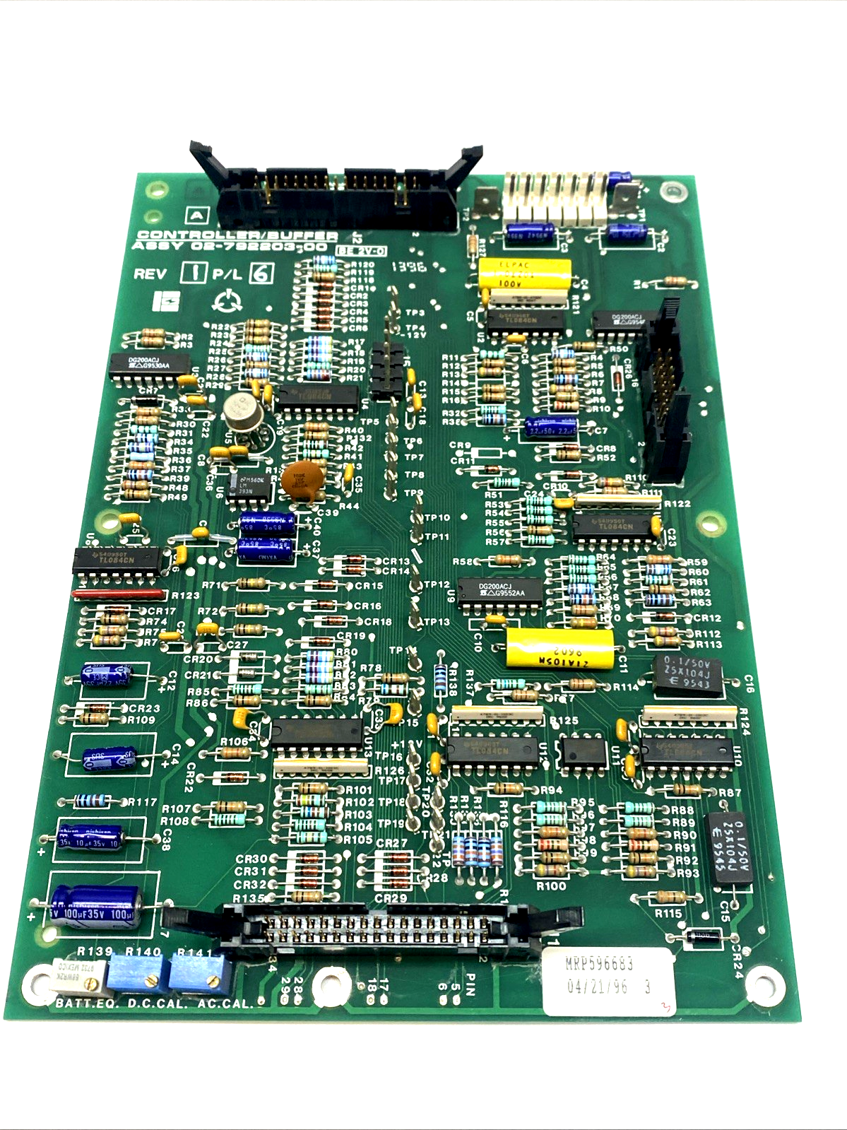 02-792203-00 | Liebert Controller Buffer PCB Assembly UPS Control Board REV. 1 - Used - Maverick Industrial Sales