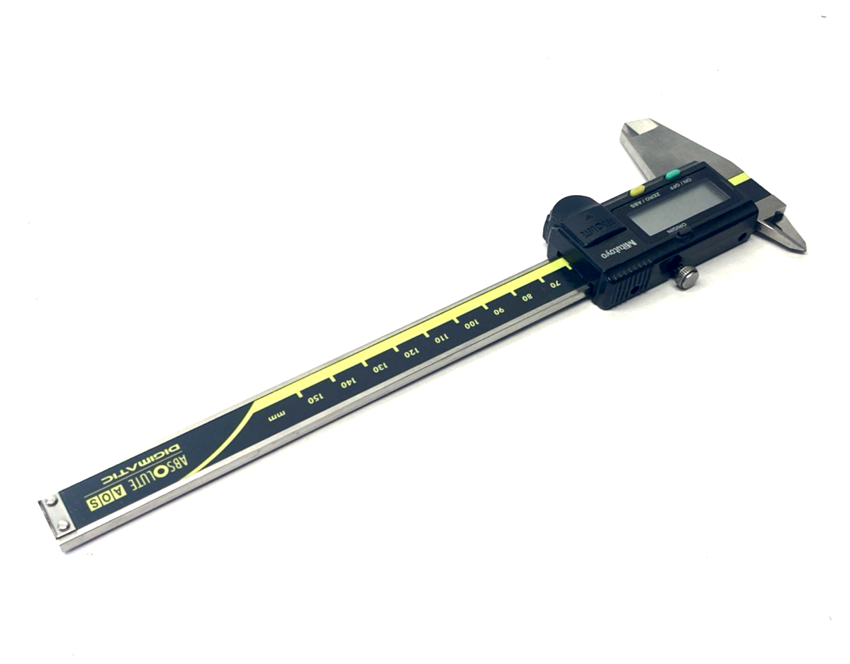 CD-15APX, 500-181-30 | Mitutoyo 500-181-30 Absolute AOS Digimatic Digital Caliper 0 - 150mm CD-15APX - Used - Maverick Industrial Sales