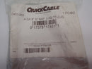 Quick Cable 7401-001 Braided Ground Strap 3/8" Hole 4 Gauge 9” Lug-To-Lug - Maverick Industrial Sales