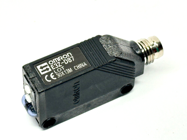 Omron E3Z-B87 Photoelectric Sensor 0.5-2m PNP Male M8 4-Pin - Maverick Industrial Sales