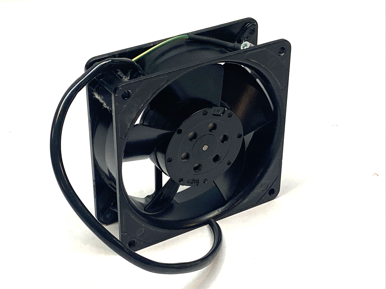 Papst TYP 4656 Z Axial Fan 230VAC 119mm x 119mm x 38mm 4656Z MISSING COVERS - Maverick Industrial Sales