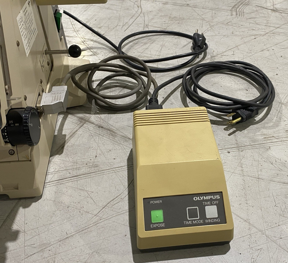 PME 3 | Olympus Metallurgical Microscope, 5-Position Scope Head, TH3 Power Supply - Used - Maverick Industrial Sales