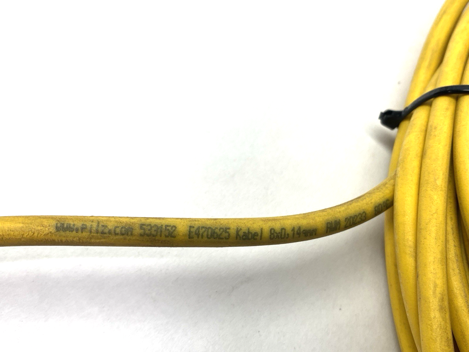 Pilz 533152 PSEN Conntector Cable M8 10m DAMAGED CONNECTOR - Maverick Industrial Sales