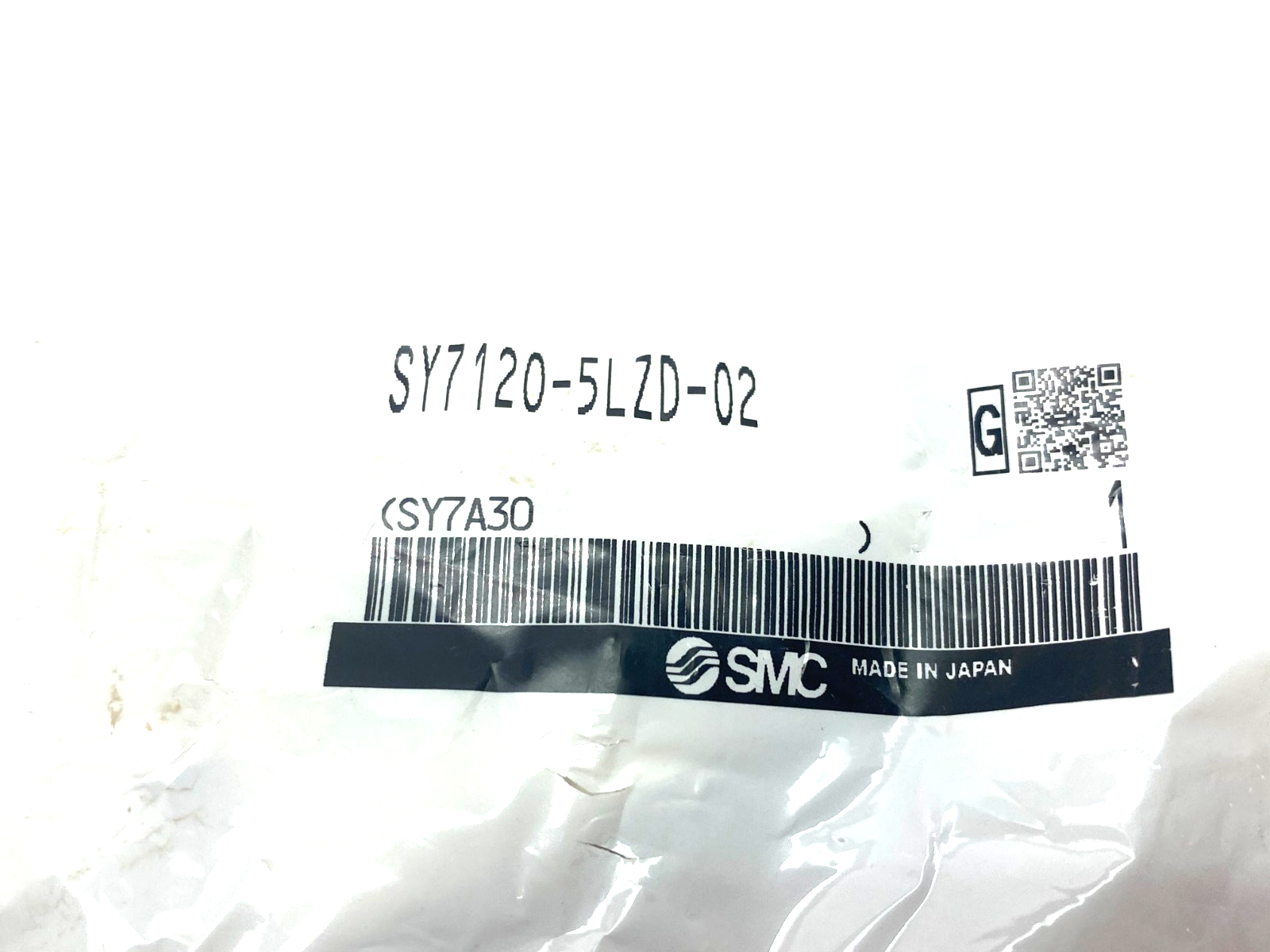 SMC SY7120-5LZD-02 Body-Ported Solenoid Valve, 5-Port - Maverick Industrial Sales