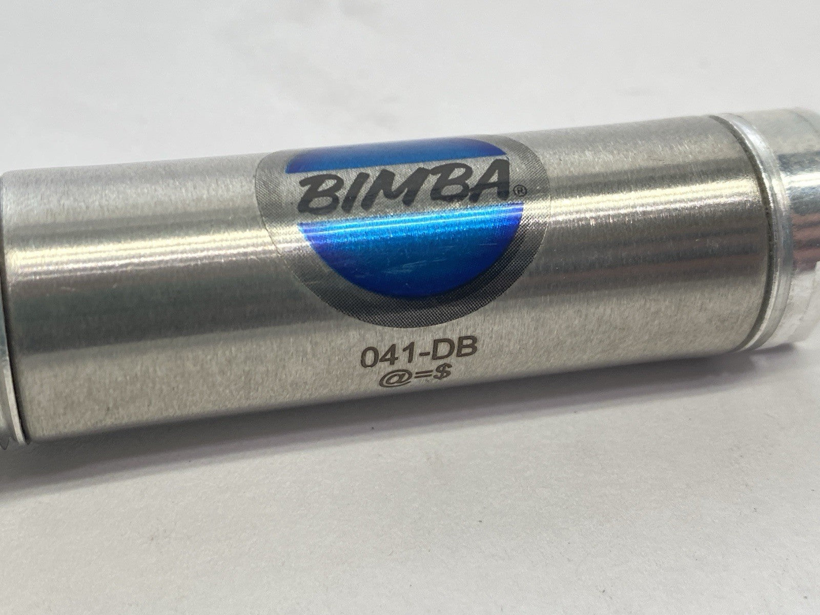 Bimba 041-DB Round Body Pneumatic Cylinder 3/4" Bore 1" Stroke - Maverick Industrial Sales