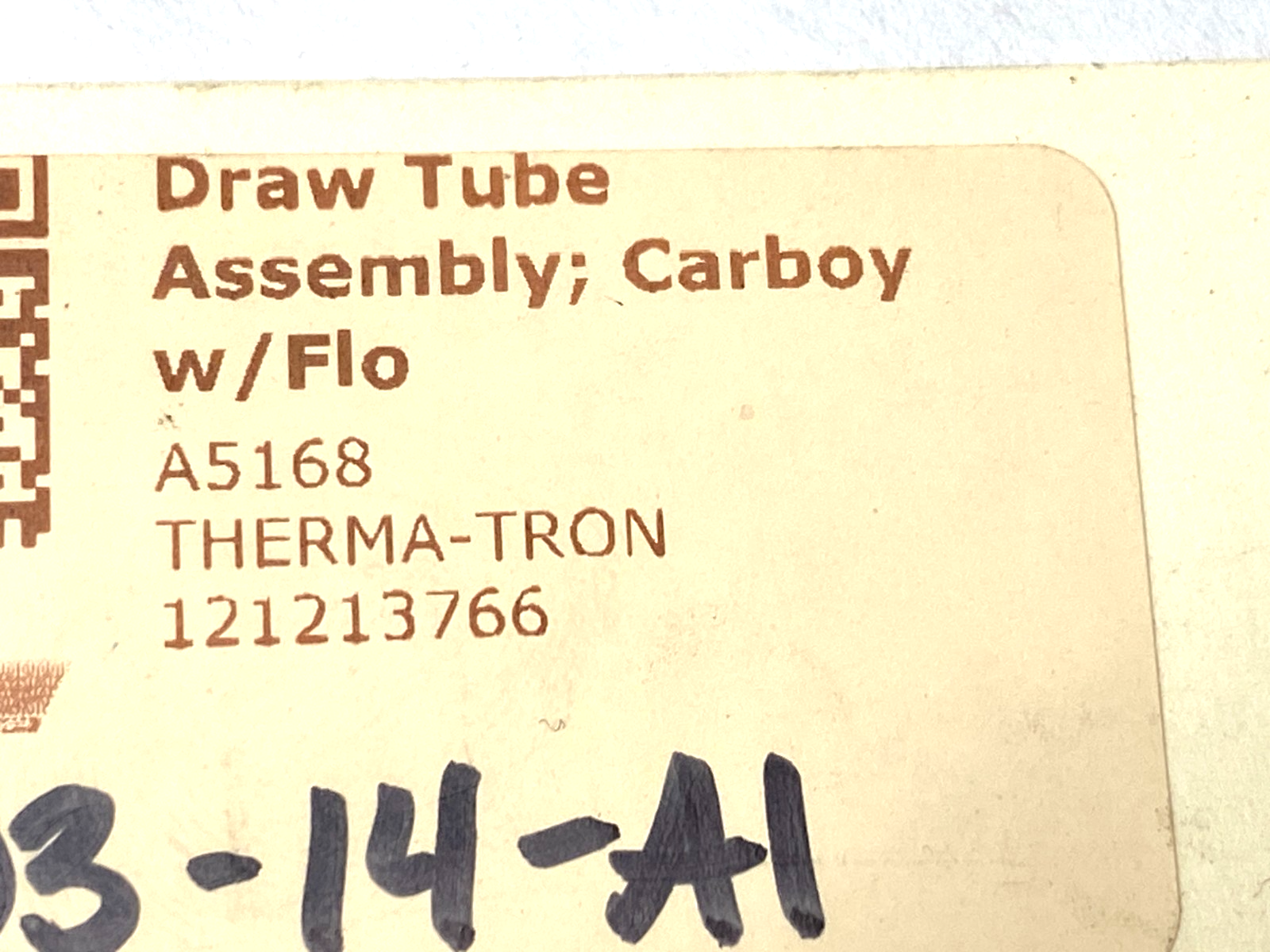 Therma-Tron 121213766 Draw Tube Float Level Sensor Assembly - Maverick Industrial Sales