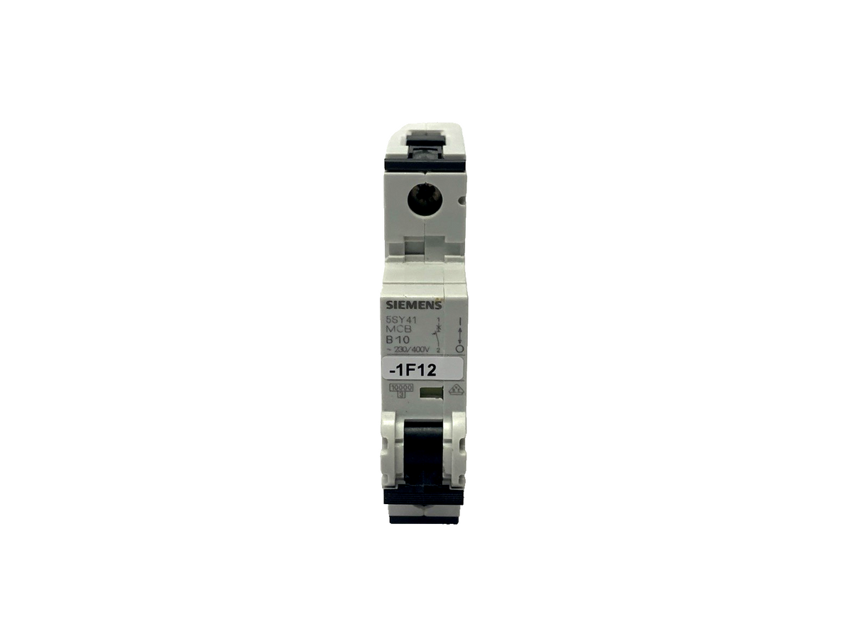 5SY4110-6 | Siemens Miniature Circuit Breaker 1P 10A 230/400V 10kA - Used - Maverick Industrial Sales