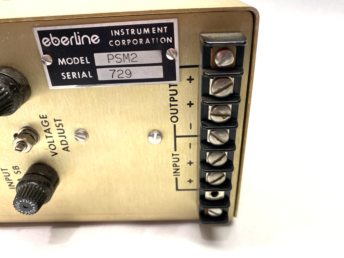Eberline PSM2 Power Supply - Maverick Industrial Sales
