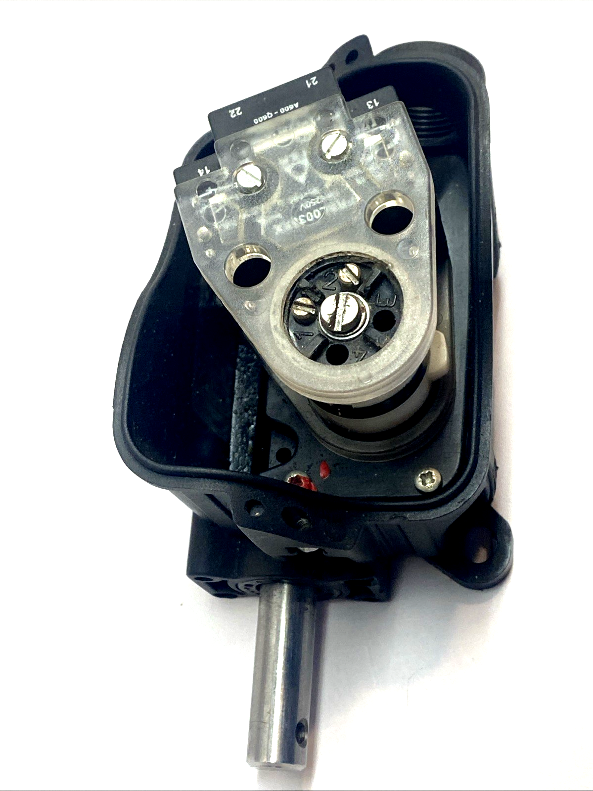 PFB9067E0027028 | TER FOX Rotary Gear Limit Switch IP67 2 Switches 25:1 No Cover - Used - Maverick Industrial Sales