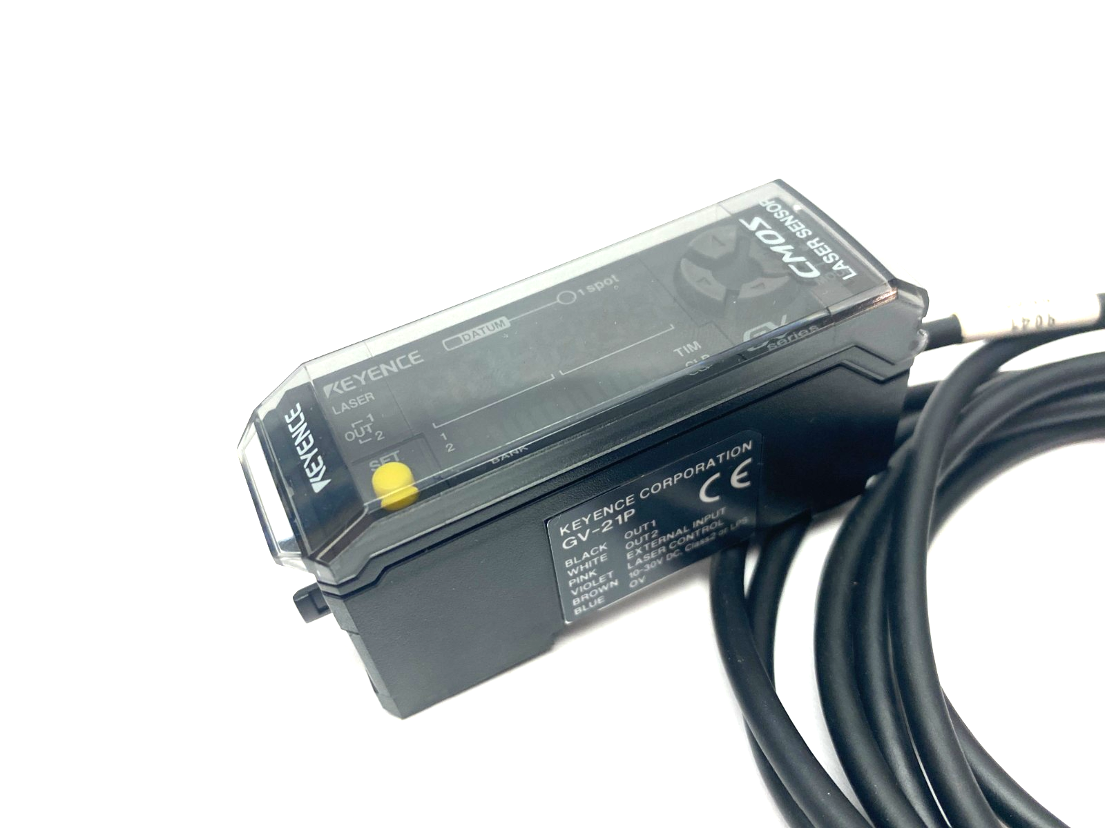Keyence GV-21P Digital Amplifier Main Unit, for Laser Sensor, PNP - Maverick Industrial Sales