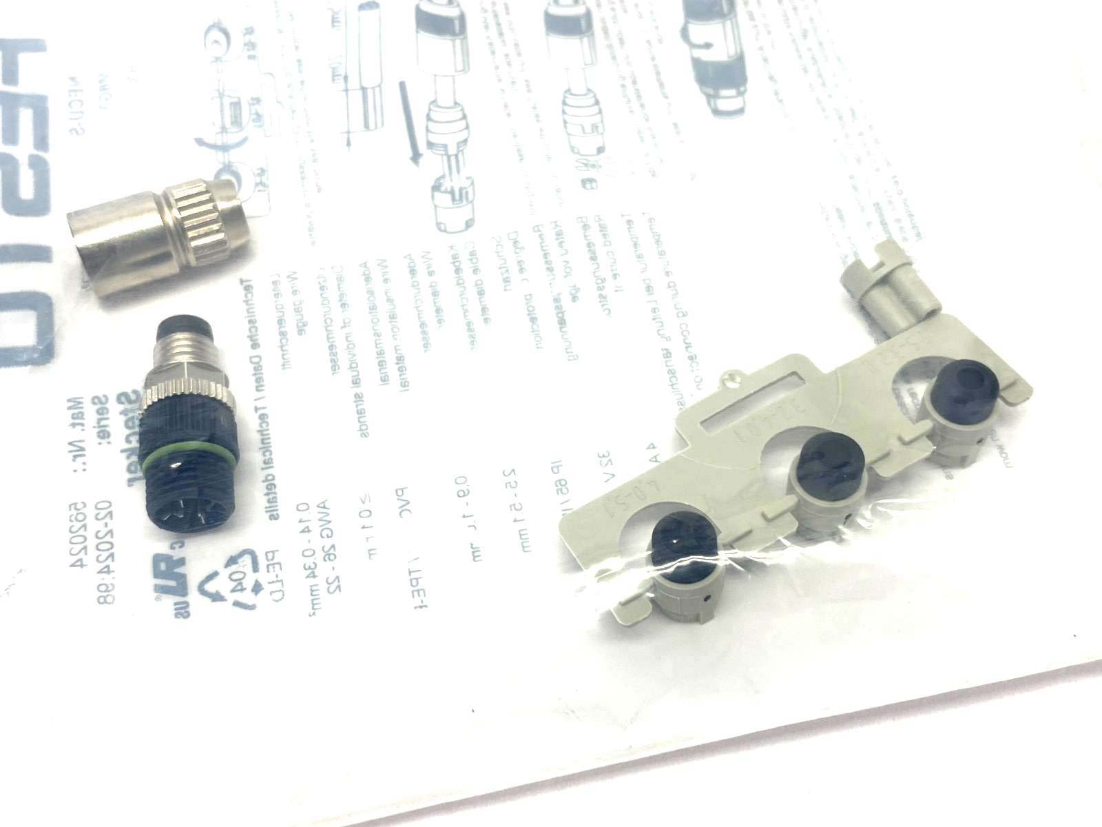 Festo NECU-S-M8G3-HX Field Wireable Connector M8 3-Pin 562024 - Maverick Industrial Sales