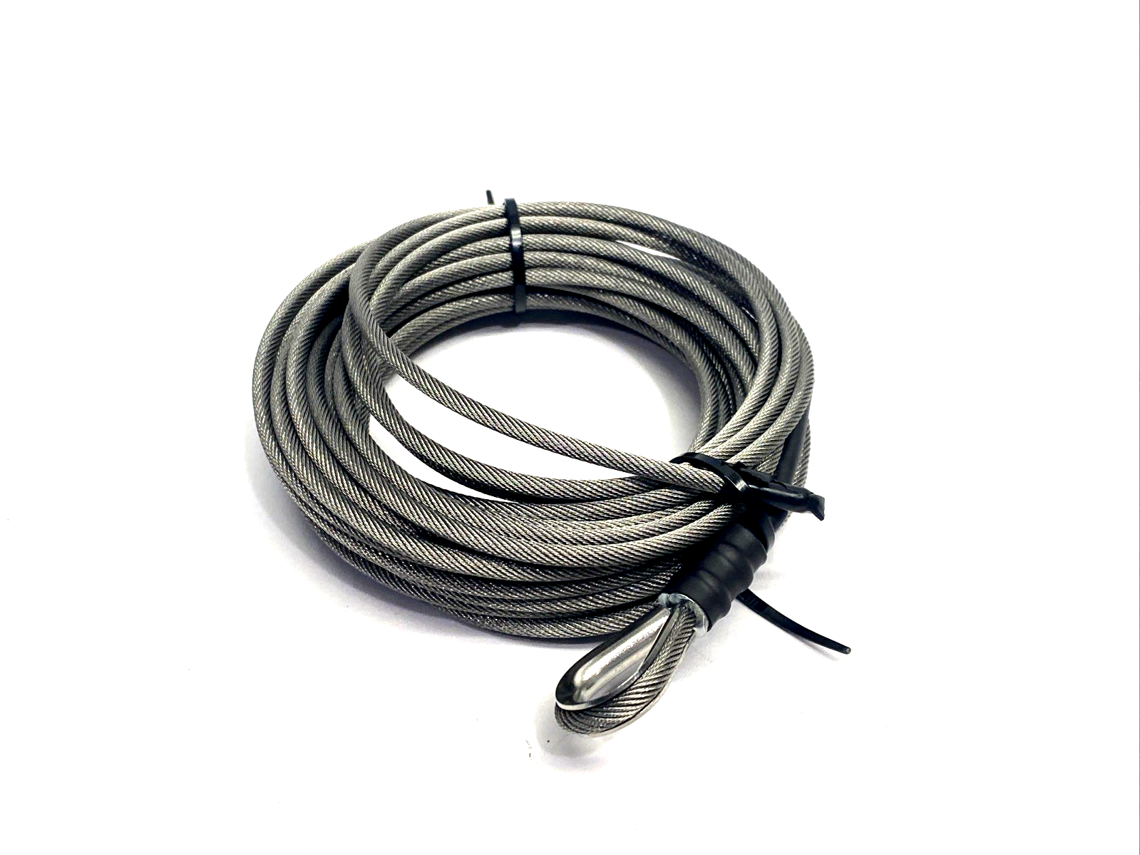 Indeva D213516685 Liftronic Hoist Rope Steel Cable 3.2mm Dia. 7m/23FT Length - Maverick Industrial Sales