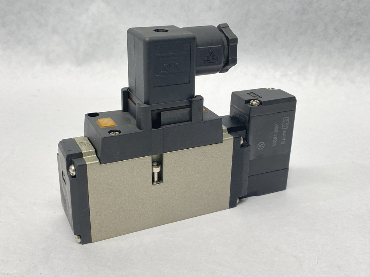 SMC NVFS3110-5DZ Pneumatic Solenoid Pilot Valve 4/5 Port 24VDC - Maverick Industrial Sales