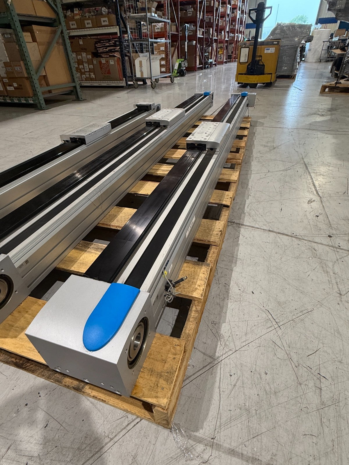 EGC-185-2200-TB-KF-0H-GV | Festo Belt Driven Linear Actuator Axis 2200mm Stroke - Used - Maverick Industrial Sales