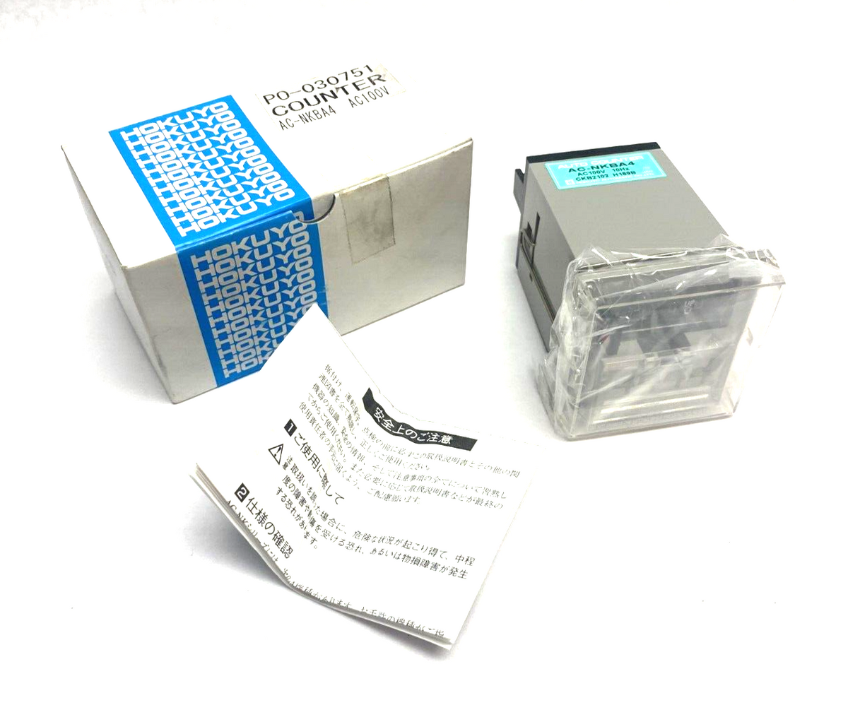 AC-NKBA4 | Hokuyo Auto-Counter Module 100VAC 10Hz - New – Open box - Maverick Industrial Sales