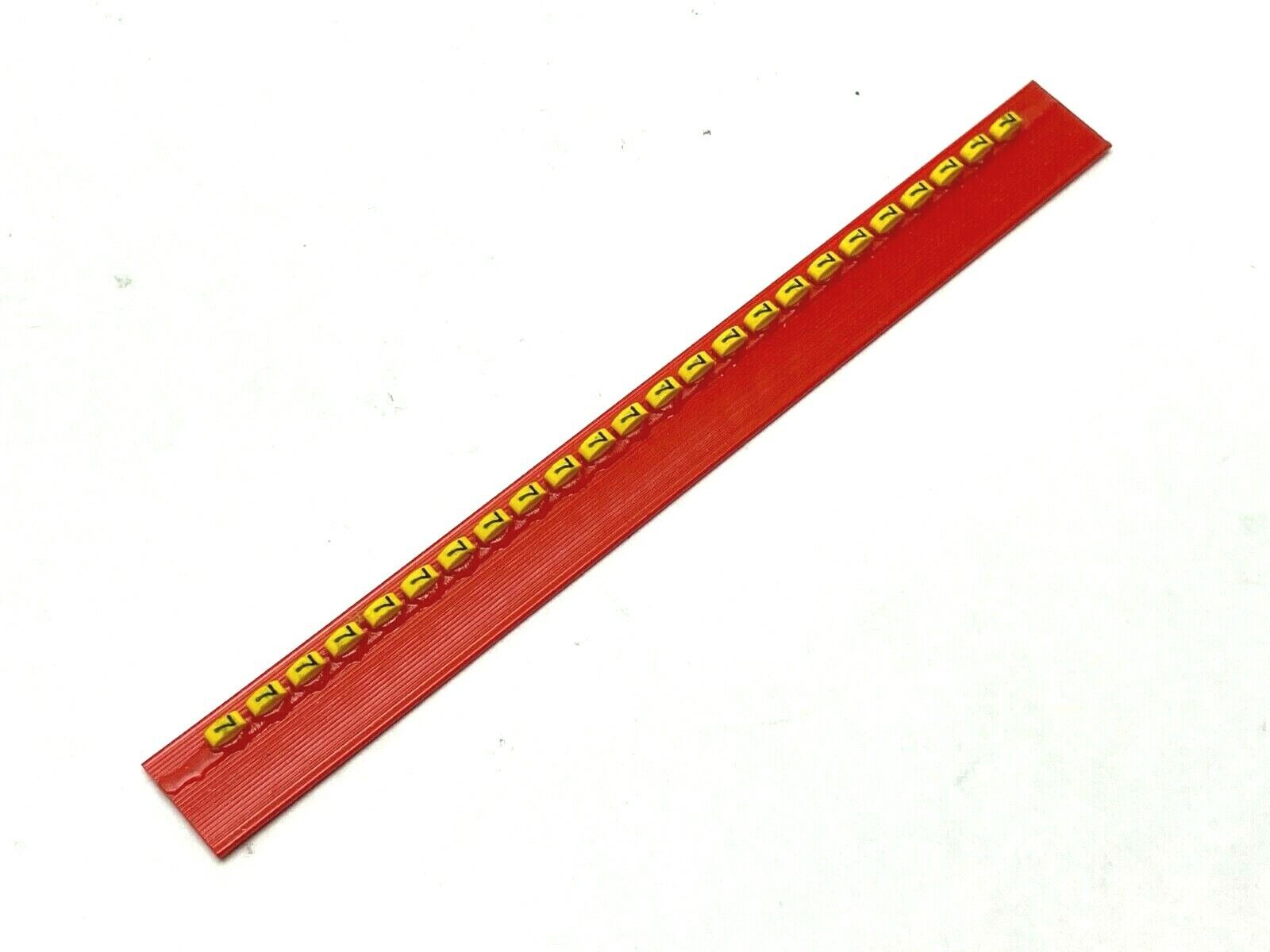 Grafoplast 117P07BY Wiremarker Strips PKG OF 25 - Maverick Industrial Sales