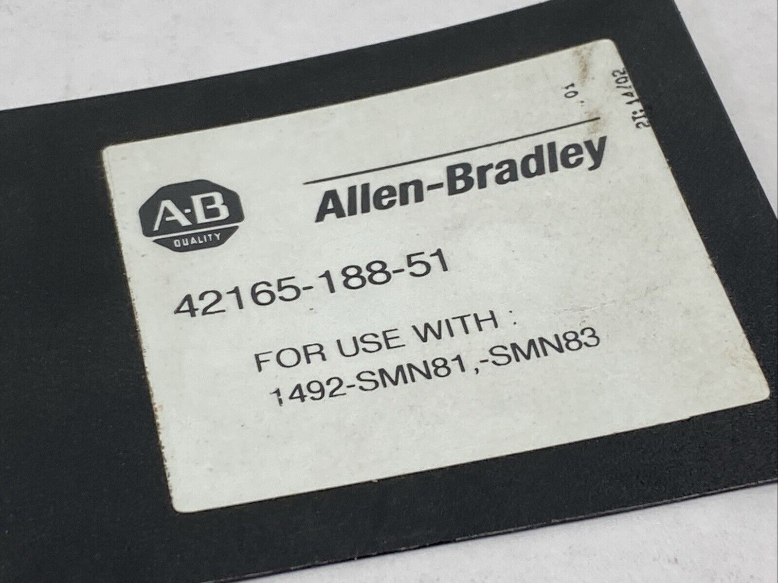 Allen Bradley 42165-188-51 Spacer For 1492-SMN81, SMN83 LOT OF 3 - Maverick Industrial Sales