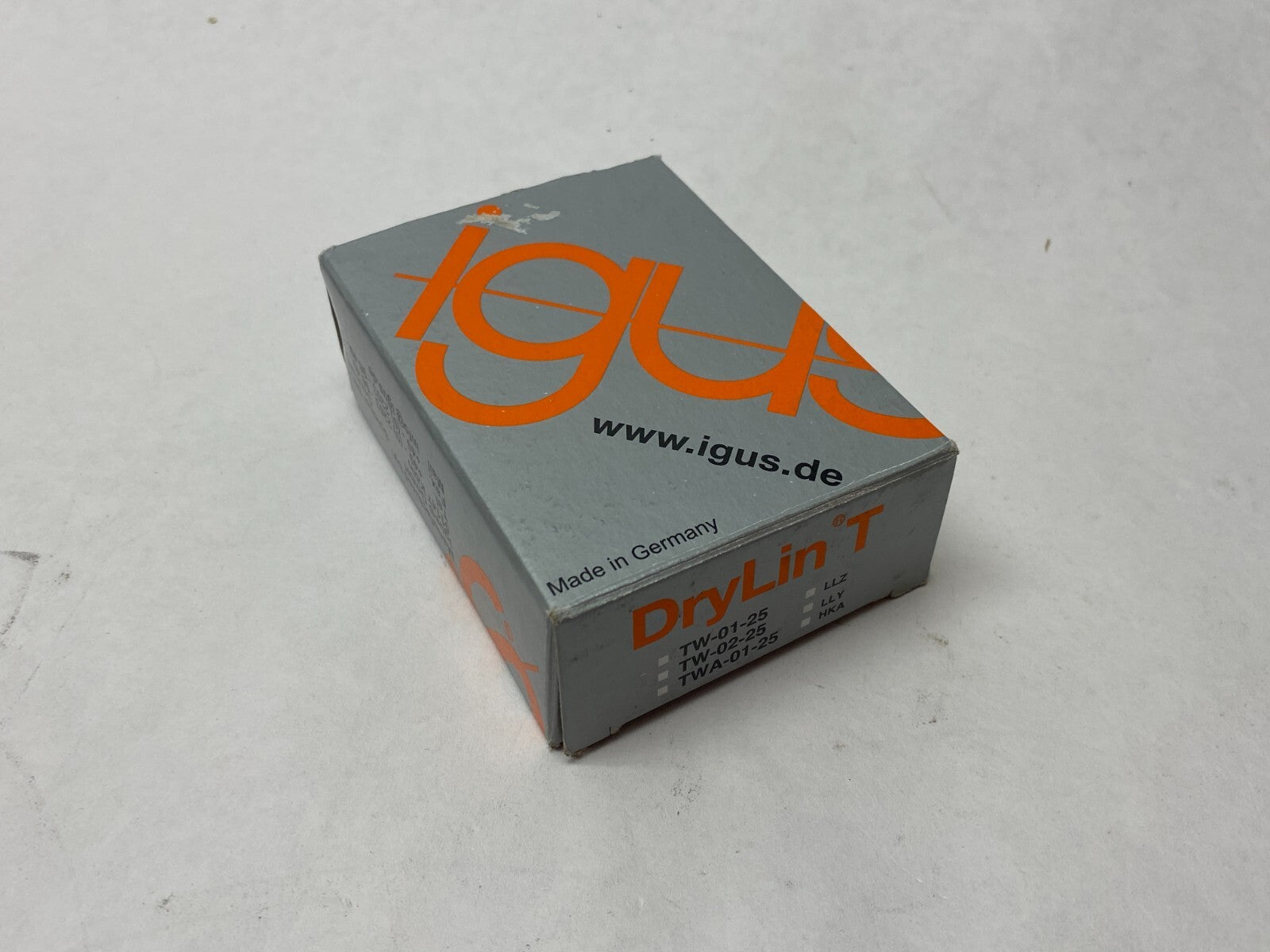 Igus TW-01-25 DryLin T Linear Guide System Standard Carriage - Maverick Industrial Sales