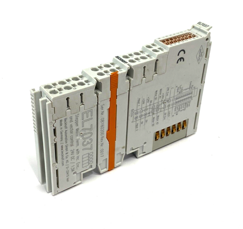 Beckhoff EL7037 EtherCAT Stepper Motor Terminal 1-Channel Motion Interface - Maverick Industrial Sales