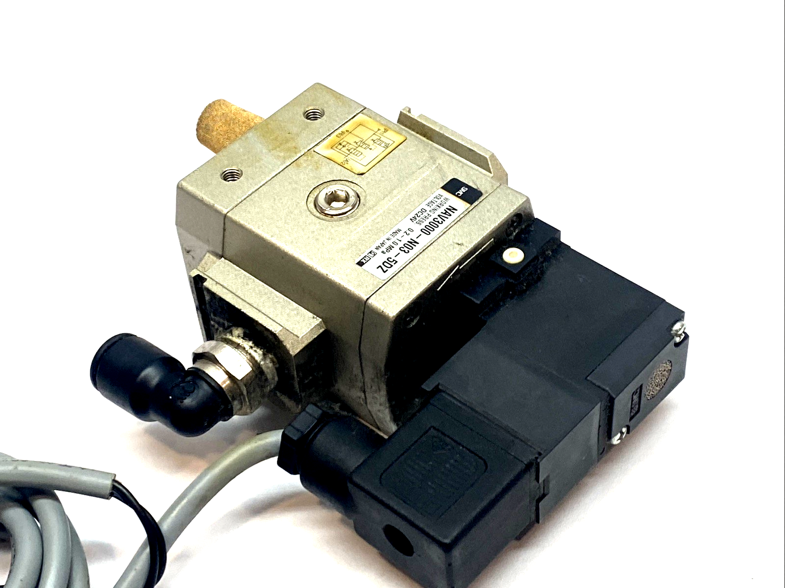 SMC NAV3000-N03-5DZ Soft Start Valve 3/8" 24VDC - Maverick Industrial Sales
