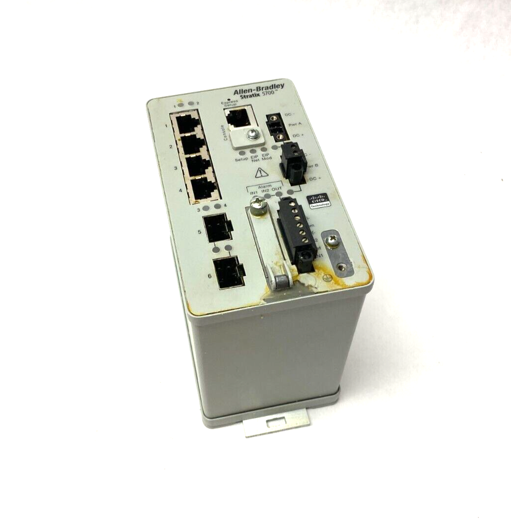 Allen Bradley 1783-BMS06SA Ser. A Stratix 5700 Managed Ethernet Switch PEELING - Maverick Industrial Sales